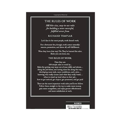 The Rules of Work